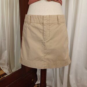 Vintage 00s J. Crew Favorite Chino Mini, 4/Small, May Fit 6, Excellent Condition